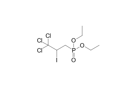 Diethyl (3,3,3-trichloro-2-iodopropyl)-phosphonate