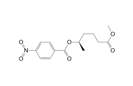 Hexanoic acid, 5-[(4-nitrobenzoyl)oxy]-, methyl ester, (R)-