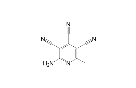 2-Amino-6-methyl-3,4,5-tricyanopyridin