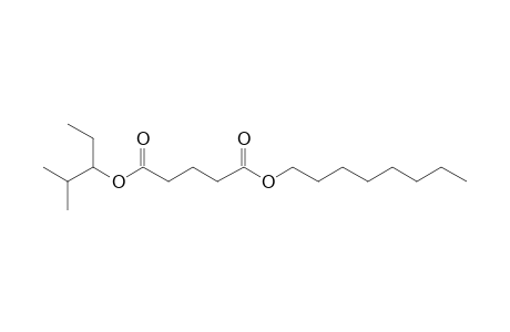 Glutaric acid, 2-methylpent-3-yl octyl ester