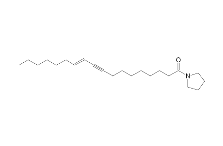 Octadeca-9-yn-11-trans-enoic acid, pyrrolidide