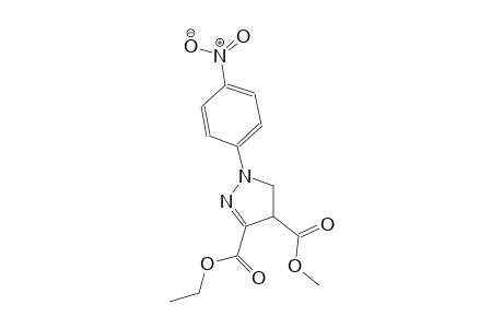 3-ethyl 4-methyl 1-(4-nitrophenyl)-4,5-dihydro-1H-pyrazole-3,4-dicarboxylate