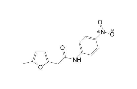 2-(5-Methylfuran-2-yl)-N-(4-nitrophenyl)acetamide