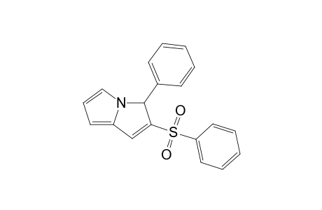 3H-Pyrrolizine, 3-phenyl-2-(phenylsulfonyl)-