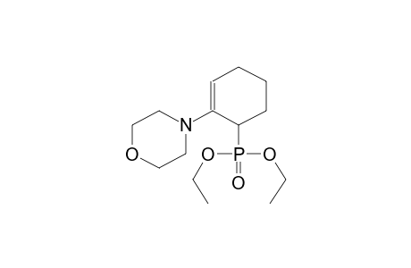2-MORPHOLINO-2-CYCLOHEXENYLPHOSPHONIC ACID, DIETHYL ESTER