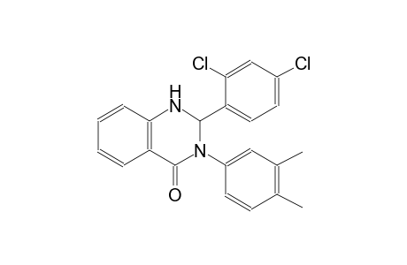 4(1H)-quinazolinone, 2-(2,4-dichlorophenyl)-3-(3,4-dimethylphenyl)-2,3-dihydro-