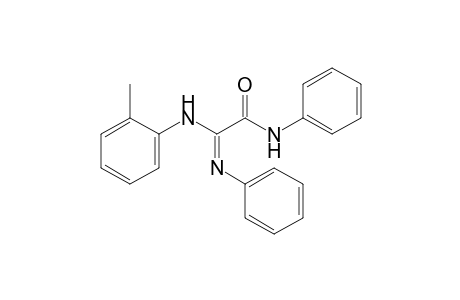 N-Phenyl-2-(phenylimino)-2-(2'-tolylamino)acetamide