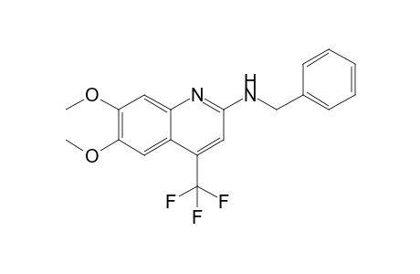 N-Benzyl-6,7-dimethoxy-4-(trifluoromethyl)quinolin-2-amine