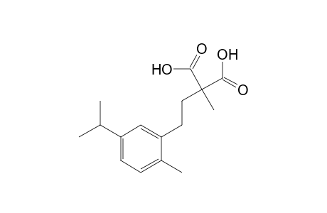(5-ISOPROPYL-2-METHYLPHENETHYL)METHYLMALONIC ACID