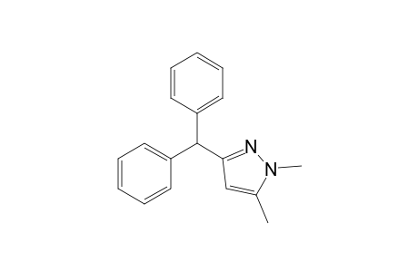 3-(Diphenylmethyl)-1,5-dimethylpyrazole