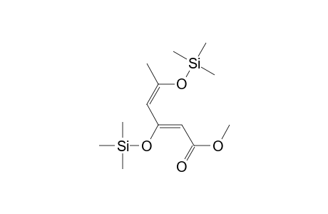 Methyl 3,5-bis(trimethylsiloxy)hexa-2,4-dienoate