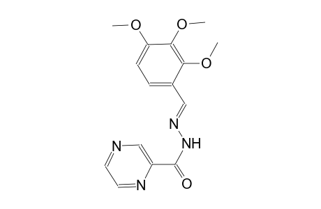 N'-[(E)-(2,3,4-trimethoxyphenyl)methylidene]-2-pyrazinecarbohydrazide