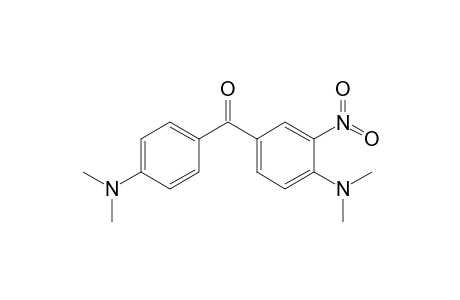 Methanone, [4-(dimethylamino)-3-nitrophenyl][4-(dimethylamino)phenyl]-
