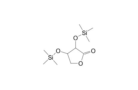 2(3H)-Furanone, dihydro-3,4-bis[(trimethylsilyl)oxy]-, cis-