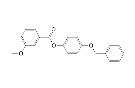 4-(Benzyloxy)phenyl 3-methoxybenzoate