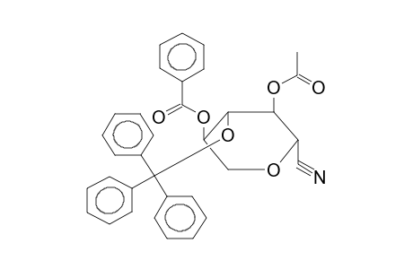 2-O-ACETYL-3-O-TRITYL-4-O-BENZOYL-BETA-D-XYLOPYRANOSYLCYANIDE