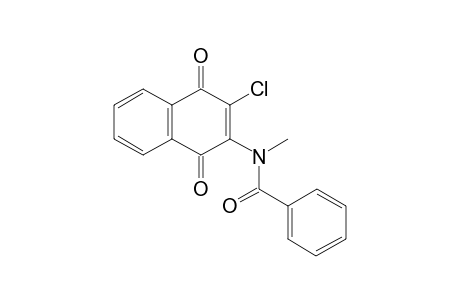 Benzamide, N-(3-chloro-1,4-dioxo-1,4-dihydronaphthalen-2-yl)-N-methyl-