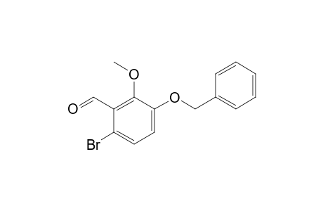 3-(BENZYLOXY)-6-BrOMO-2-METHOXYBENZYLDEHYDE