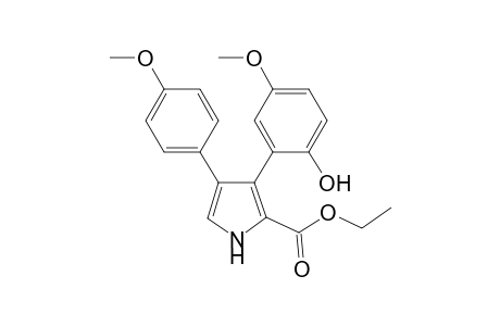 Ethyl 3-(2-hydroxy-5-methoxyphenyl)-4-(4-metoxyphenyl)-1H-pyrrole-2-carboxylate