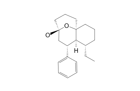 (1R,5S,6S,7R,9S)-5-ETHYL-7-PHENYL-13-OXATRICYCLO-[7.3.1.0(1,6)]-TRIDECAN-9-OL