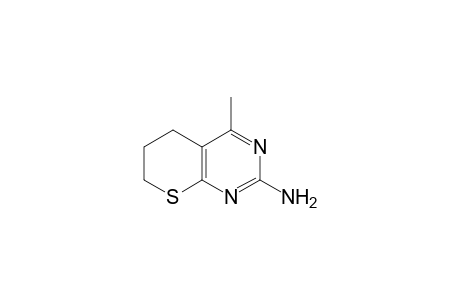 2-amino-6,7-dihydro-4-methyl-5H-thiopyrano[2,3-d]pyrimidine