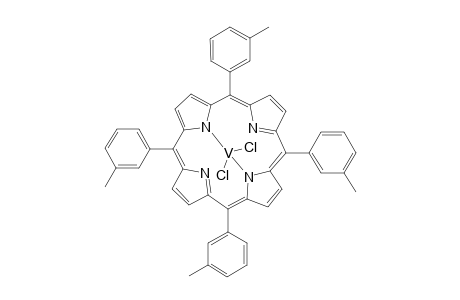Vanadium, dichloro[5,10,15,20-tetrakis(3-methylphenyl)-21H,23H-porphinato(2-)-N 21,N22,N23,N24]-, (OC-6-12)-