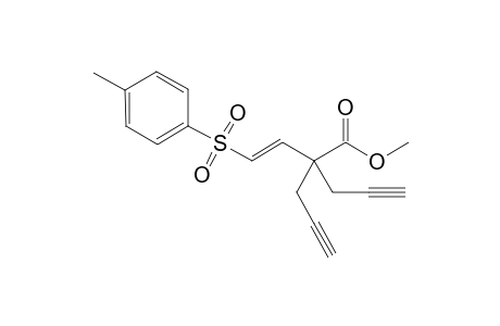 Methyl 2-propargyl-2-[(E)-tosylvinyl]-4-pentynoate