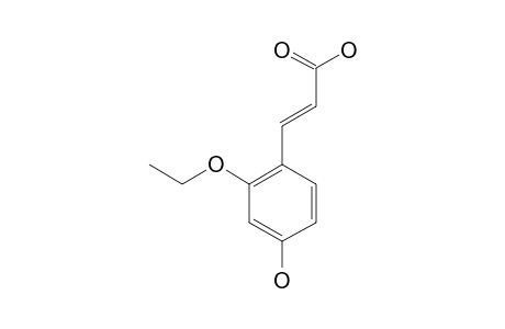 2-ETHOXY-4-HYDROXYCINNAMIC-ACID