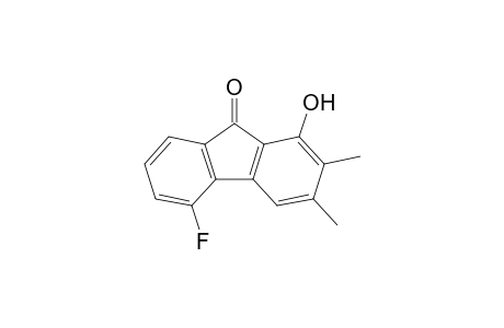 5-Fluoro-1-hydroxy-2,3-dimethyl-9H-fluoren-9-one