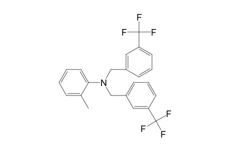 2-Methyl-N,N-bis([3-(trifluoromethyl)phenyl]methyl)aniline