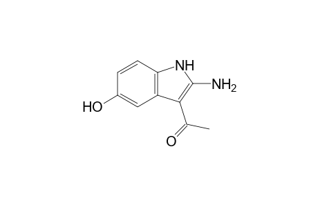 1-(2-amino-5-hydroxy-1H-indol-3-yl)ethanone