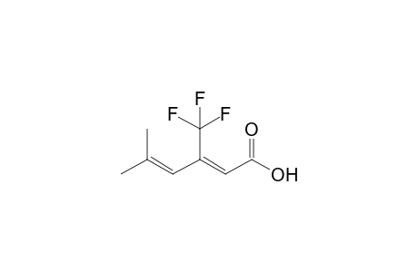 3-(Trifluoromethyl)-5-methylhexa-2,4-dienoic acid