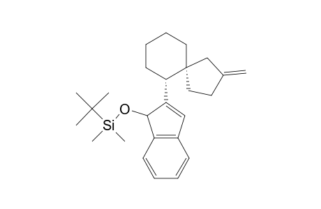 (5R*,6R*)-2-Methylene-6-[( 1'-t-butyldimethylsilyloxy)inden-2'-yl]-spiro[4,5]decane
