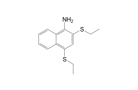1-Amino-2,4-di(ethylthio)naphthalene