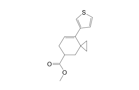 Methyl 8-(3-thiophenyl)spiro[2.5]oct-7-ene-5-carboxylate