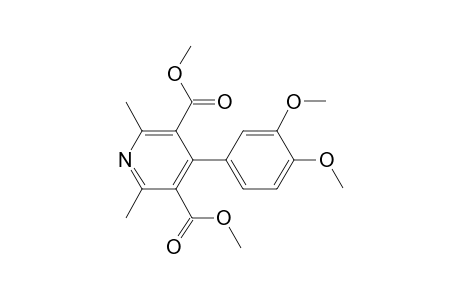 Dimethyl 4-(3,4-dimethoxyphenyl)-2,6-dimethyl-3,5-pyridinedicarboxylate