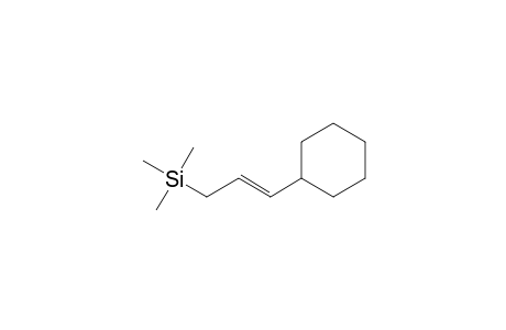 [(E)-3-cyclohexylallyl]-trimethyl-silane