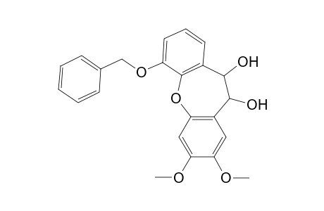 6-(Benzyloxy)-10,11-dihydro-2,3-dimethoxydibenzoxepine-10,11-diol