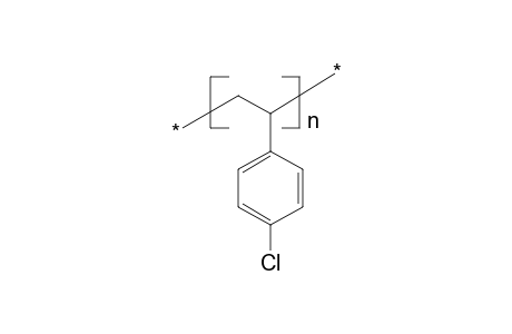 Poly-p-chlorostyrene