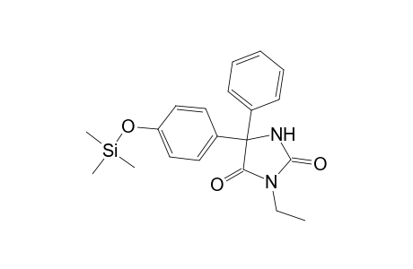 2,4-Imidazolidinedione, 3-ethyl-5-phenyl-5-[4-[(trimethylsilyl)oxy]phenyl]-