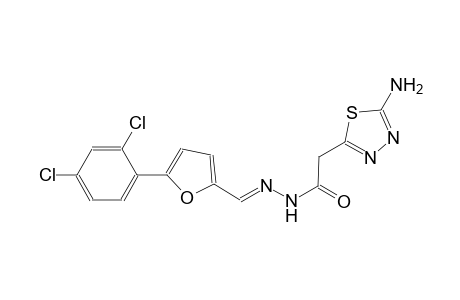2-(5-amino-1,3,4-thiadiazol-2-yl)-N'-{(E)-[5-(2,4-dichlorophenyl)-2-furyl]methylidene}acetohydrazide