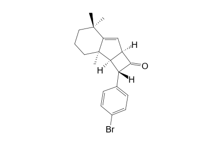 5-PARA-BROMOPHENYL-7,11,11-TRIMETHYL-TRICYCLO-[5.4.0.0(3,6)]-UNDEC-1-EN-4-ONE