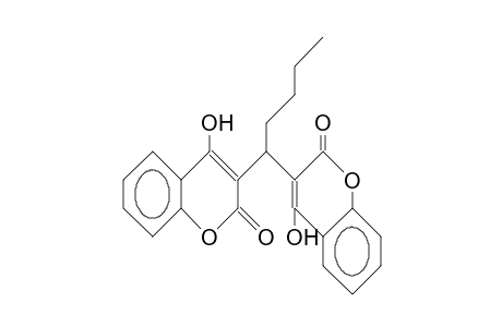 Pentylidene-3,3'-bis(4-hydroxy-coumarin)