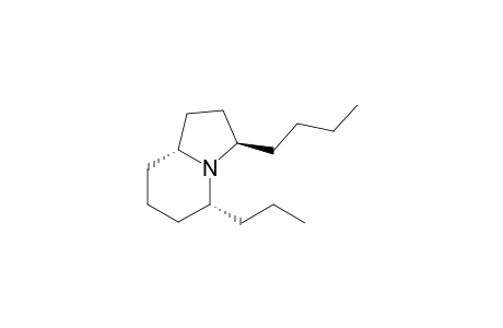 (3R,5R,8aR)-3-butyl-5-propyl-1,2,3,5,6,7,8,8a-octahydroindolizine