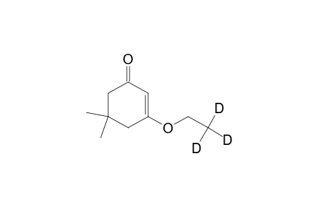 2-Cyclohexen-1-one, 3-(ethoxy-2,2,2-D3)-5,5-dimethyl-