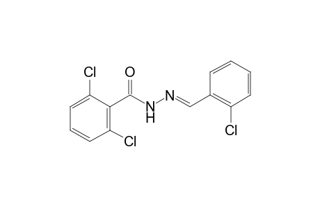 2,6-DICHLOROBENZOIC ACID, (o-CHLOROBENZYLIDENE)HYDRAZIDE