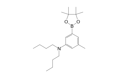 N,N-DI-N-BUTYL-3-METHYL-5-(4,4,5,5-TETRAMETHYL-1,3,2-DIOXABOROLYL)-ANILINE