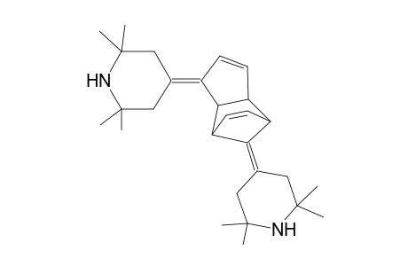 Piperidine, 2,2,6,6-tetramethyl-4-[5-(2,2,6,6-tetramethyl-4-piperidinylidene)tricyclo[5.2.1.0(2,6)]deca-3,8-dien-10-yliden]-