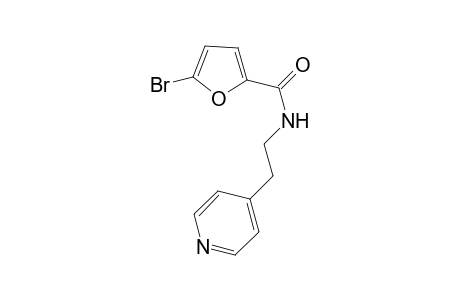 2-Furancarboxamide, 5-bromo-N-[2-(4-pyridinyl)ethyl]-
