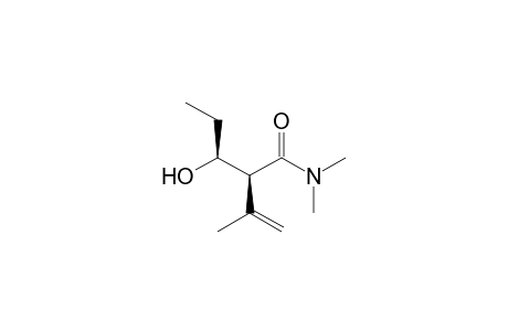 (2S,3S)-3-Hydroxy-2-isopropenyl-pentanoic acid dimethylamide